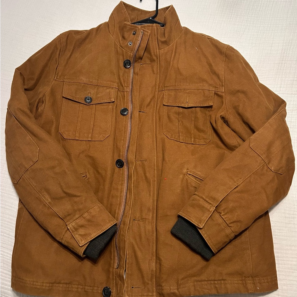 Fat Face Men's Tan/Brown Military Field Jacket